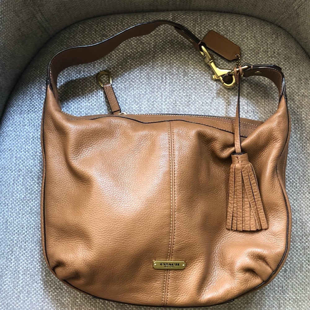 Coach leather handbag